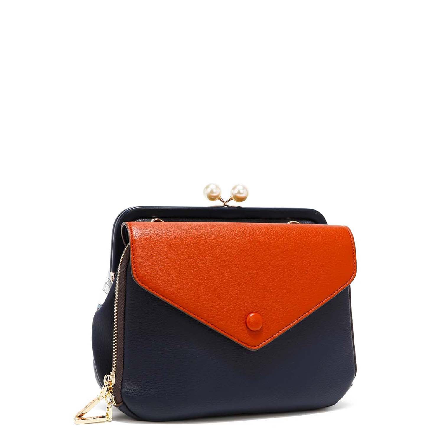 BANDOLERA CON BROCHE KISSLOCK