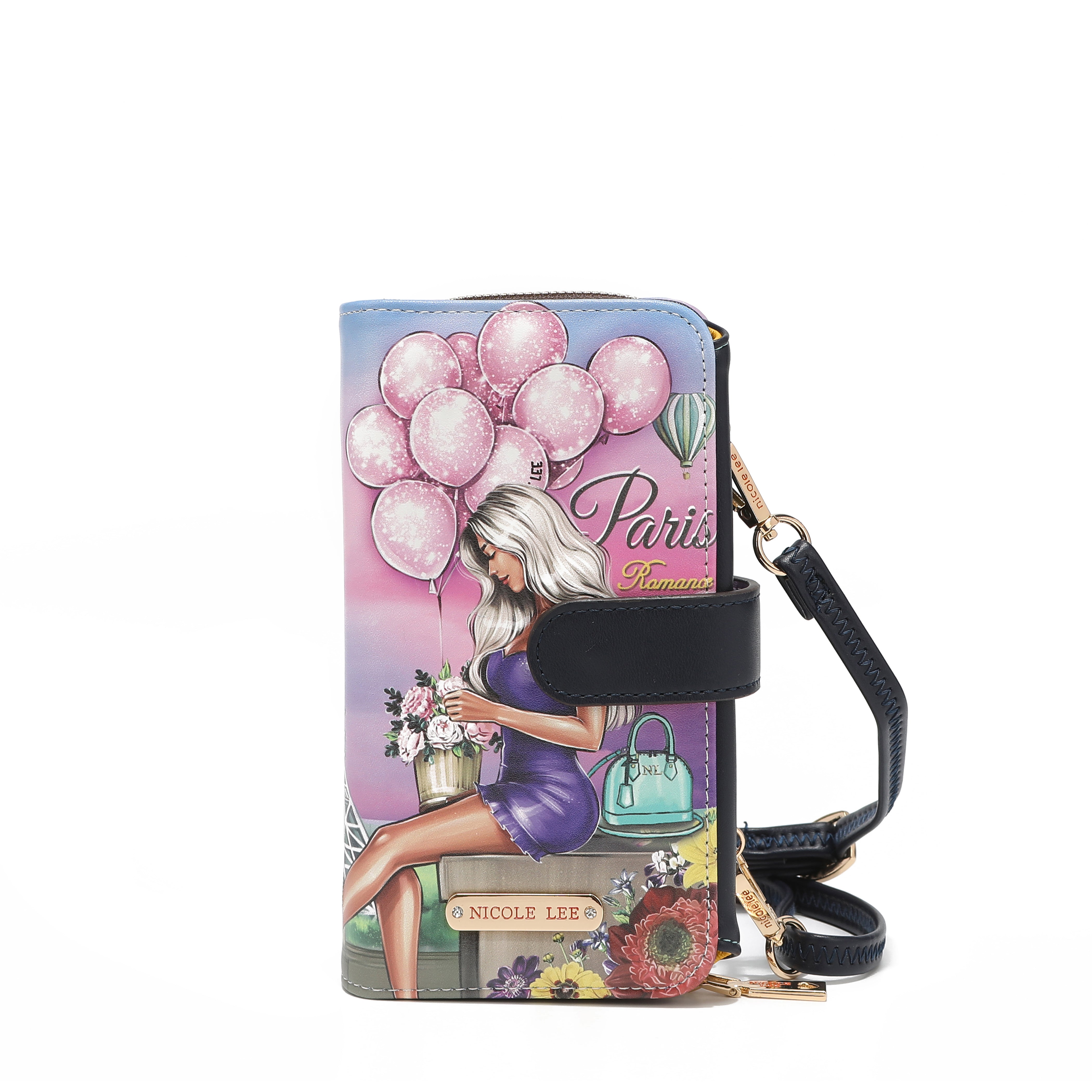 JUEGO DE ACCESORIOS DE 2 PIEZAS (RELOJ, FUNDA PARA TELÉFONO + CARTERA BANDOLERA)