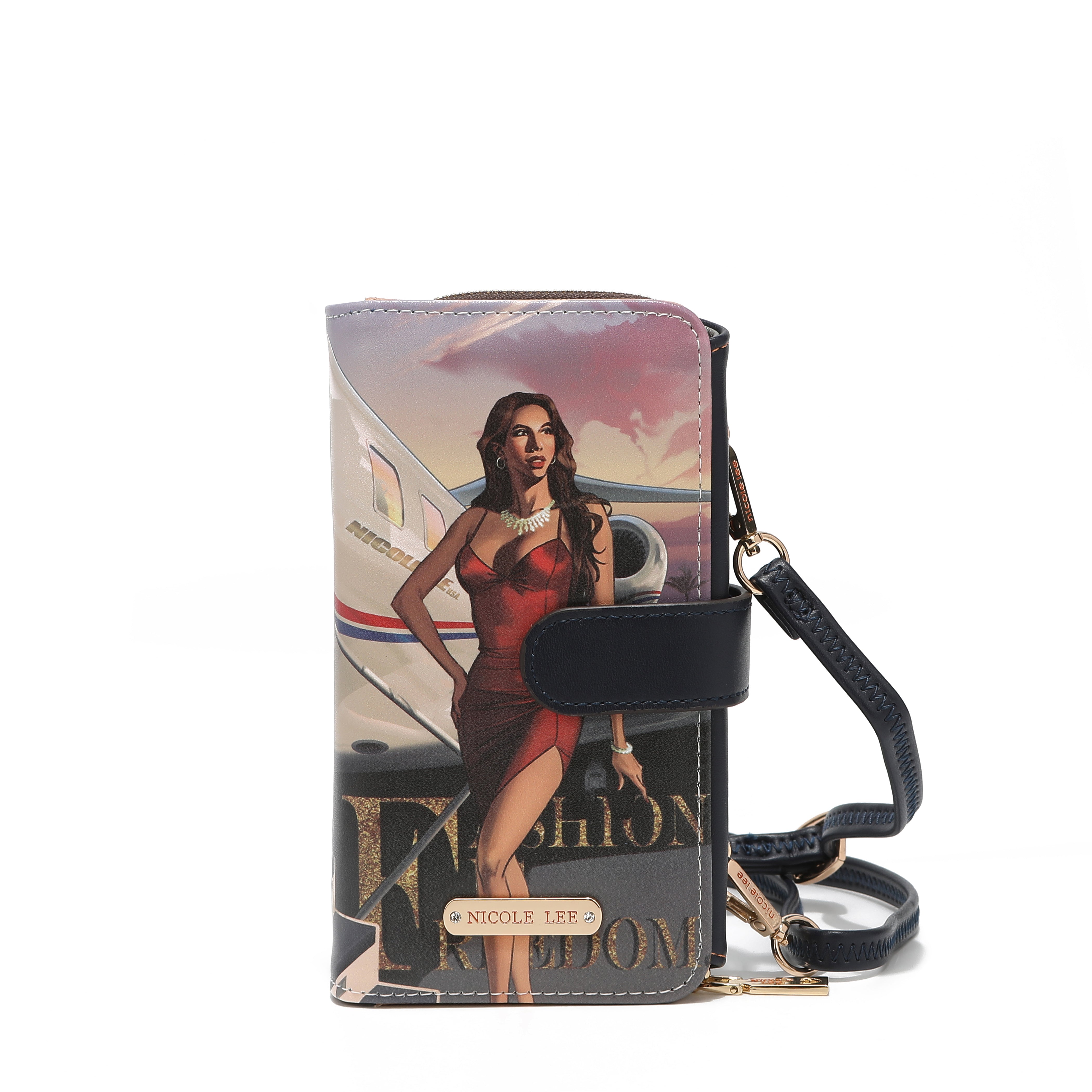 JUEGO DE ACCESORIOS DE 2 PIEZAS (RELOJ, FUNDA PARA TELÉFONO + CARTERA BANDOLERA)