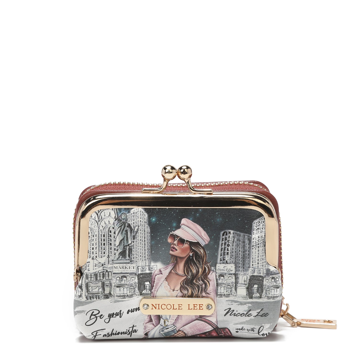 MONEDERO CON TARJETERO