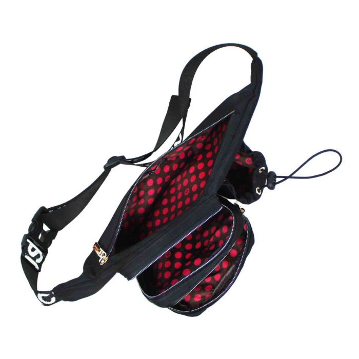 RIÑONERA SUAVE DE NYLON CON ESTAMPADO FASHION